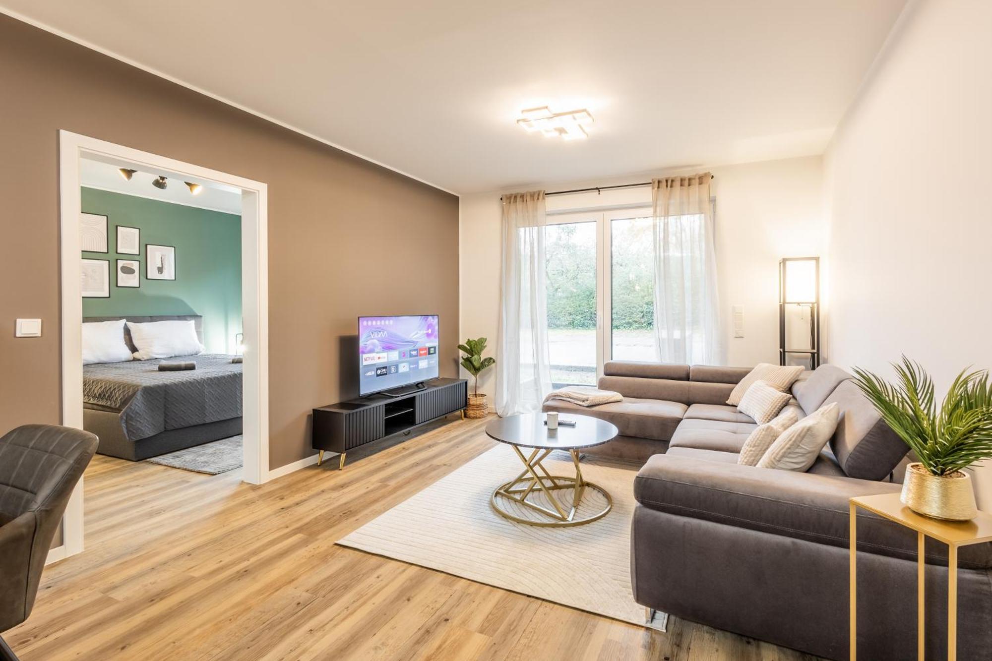 Premium Suite 02 I Smart-Tv I Terrasse I Wifi Hamm  Dış mekan fotoğraf