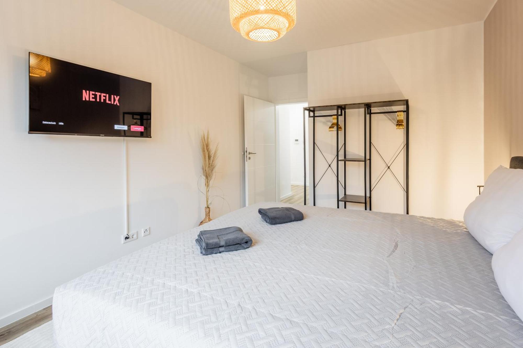 Premium Suite 02 I Smart-Tv I Terrasse I Wifi Hamm  Dış mekan fotoğraf